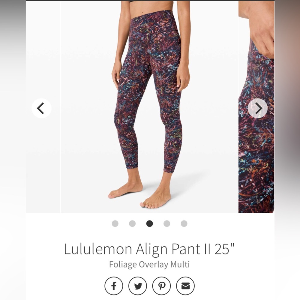 Lululemon Align Leggings size 4